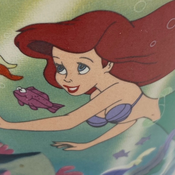 Disney The Little Mermaid Original Animated Movie Coffee Cup Mug Made in Japan - Picture 4 of 9